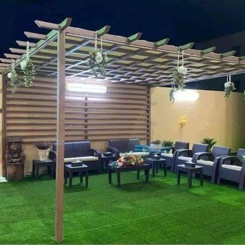 برجولات مكة | تصميم وتركيب برجولات خشب وحديد بأحدث الموديلات